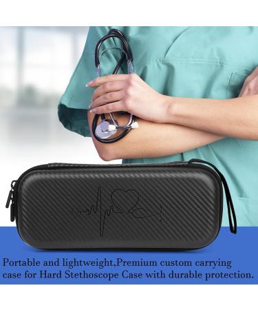 Stethoscope Case for 3M Littmann Classic III | Lightweight EVA Travel Holder | Perfect Nurse Gift - Black - Buy Online on GoSupps.com
