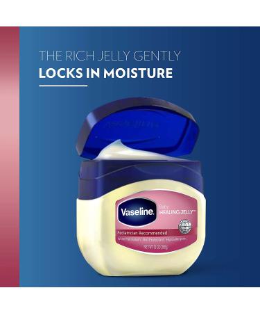 Vaseline Baby 100% Pure Petroleum Jelly - 2 Pack, 13 oz ea | Dermatologist Recommended, Hypoallergenic Skin Protectant for Diaper Rash & Chafed Skin - Buy Online on GoSupps.com