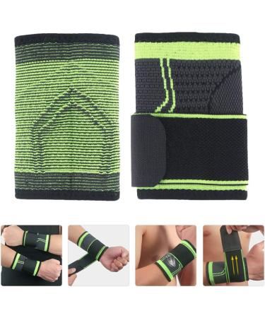 EXCEART Sports Wristband & Carpal Tunnel Support - Arm Sweatbands for Working Out Nylon Brace & Hand Support Strap - Buy Online on GoSupps.com