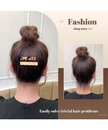 12PCS Acrylic Resin Alligator Hair Barettes for Women - Fashionable Small Hair Clips for Thick and Thin Hair - Style01 - Buy Online on GoSupps.com