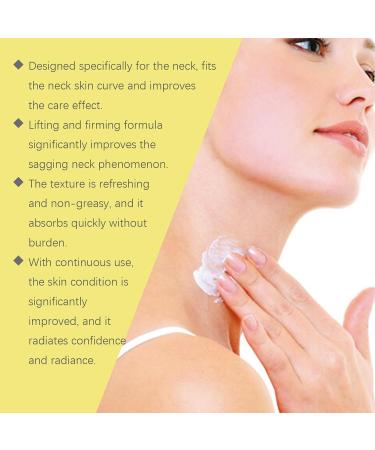 Nascence Neck Firming Cream with Roller Anti-Aging Neck & Chest Cream with Multi-Peptide Collagen Hyaluronic Acid Carnosine Ceramide Hydrating & Tightening & Lifting Cream (yellow-01) - Buy Online on GoSupps.com