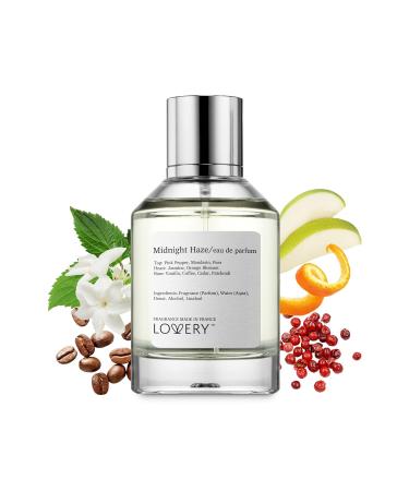 LOVERY Christmas Eau De Parfum Inspired by Y s.l's Black Opium. Midnight Haze Perfume for Women Clean Long Lasting Vegan Womens Perfumes - Vanilla Jasmine Coffee Warm Sensual Fragrance France Midnight Haze France - Buy Online on GoSupps.com