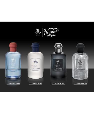 Original Penguin 4-Piece Mini Gift Set - fresh aquatic woody - men's mini cologne kit - Buy Online on GoSupps.com