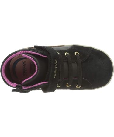 Geox Women's B Kilwi Girl F Sneaker - Black | Size 5 UK - Buy Online on GoSupps.com
