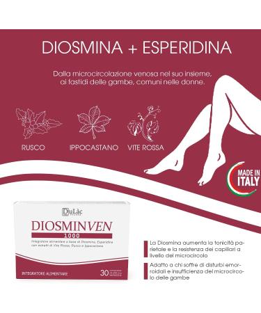 Dulc 30 Blood Circulation Tablets with Diosmin Hesperidin - Haemorrhoids & Piles Treatment - Buy Online on GoSupps.com