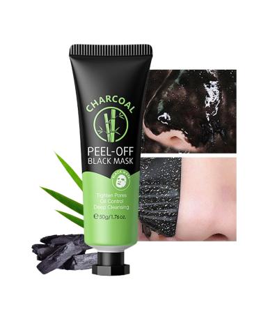 Charcoal Peel Off Face Masks Blackhead Remover Mask Charcoal Face Masks Skincare Peel Off Deep Cleansing Face Mask for Dirt Acne Pores Shrinking Purify Skin Care Oil Control