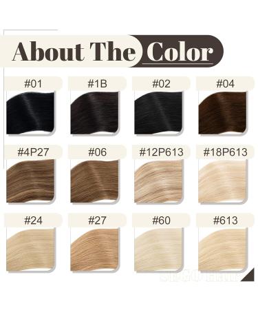 SEGO Real Hair Extensions - 100 Strands U-Tip Keratin Hair - Light Blonde #613 (18 inches / 45cm) - Premium Quality Human Hair - Buy Online on GoSupps.com