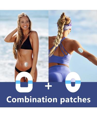 Buy Waterproof Adhesive Patches for G6 & Omnipod 5 - 60pcs Hypoallergenic & Long Lasting - International Shipping Available - Buy Online on GoSupps.com