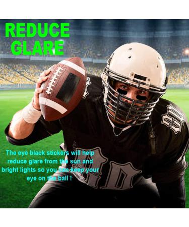 60 Pairs Eye Black Stickers for Kids - 1 White Pen Customizable Lettering Baseball and Football Eye Black Stickers - Great for Football Baseball Lacrosse Softball Fans on Game Day - Buy Online on GoSupps.com