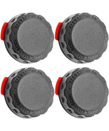 TagVault Surface - The First Waterproof AirTag Adhesive Mount | Ultra-Durable, Nondescript, Stick-On, Easy Screw-On Design, Patent Pending | Elevation Lab (4-Pack) 4 Pack