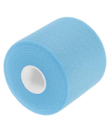 FRCOLOR 1 Roll Skin Membrane Elastic Sports Tape Athlete Tape Sport Tape Kinesiology Sports Tape for Athletes Kinesiology Tapes Volleyball Tape for Athletes Thigh Tape Sky-blue 6.5x6.5x6.5cm