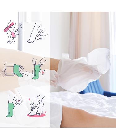 Innerest Original Derma Beauty Foot Mask 6 Pairs - Moisturizing Shea Butter Exfoliating Foot Masks - Buy Online on GoSupps.com