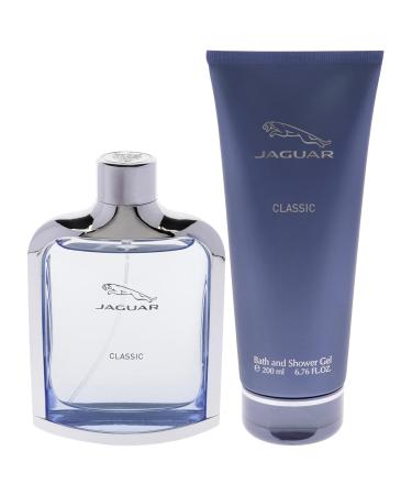 Jaguar Blue for Men - 2 Pc Gift Set 3.4oz EDT Spray 6.7oz Bath and Shower Gel - Buy Online on GoSupps.com