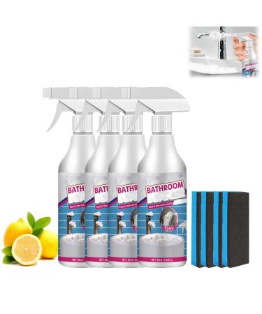 Civilvivid - Civilvivid Stubborn Stains Cleaner Bathroom Descaler Cleaner Multipurpose Bathroom Foam Cleaner Powerful Stubborn Stains Cleaner Bathroom Cleaner Foam for Bath
