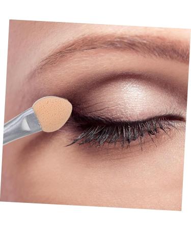 Outanaya 20pcs Latex Eye Shadow Stick Small Eyeshadow Brush Cosmetic Eye Shadow Sponge Plastic - Buy Online on GoSupps.com