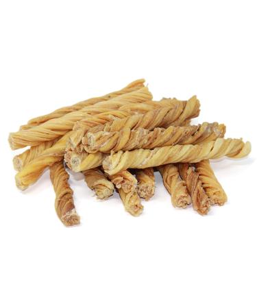 Beef Tripe Twist Dog Treat Chew - Premium Natural Beef Sticks - Single Ingredient Crunchy Dog Chew Treats - Rawhide Free 454g (16 oz.) 16-20 count