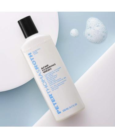 Peter Thomas Roth Acne Clearing Wash - Maximum-Strength Salicylic Acid Face Wash - 8.5 Fl Oz - Buy Online on GoSupps.com