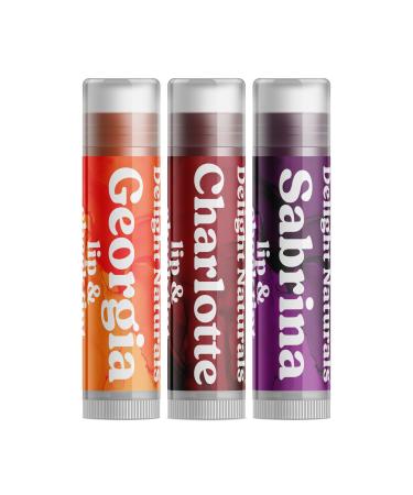 Bold Lip Tint and Cheek Stain Set - Georgia Charlotte Sabrina