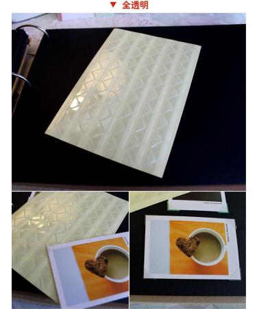 10 Sheet (1020-pack) Photo Corners Self Adhesive PVC Paper Photo Foto Corner Stickers for Scrapbooking Personal Journal (Clear) - Buy Online on GoSupps.com