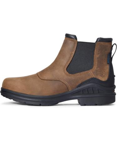 ARIAT Barnyard Twin Gore II Men's Ankle Boots - Antique Brown Size 12.0 (47) | Shop Internationally - Buy Online on GoSupps.com