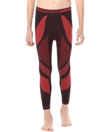 Ladeheid Children's Thermoactive Long Johns LASS0009 - Black/Red (158-164) | International Shipping Available - Buy Online on GoSupps.com