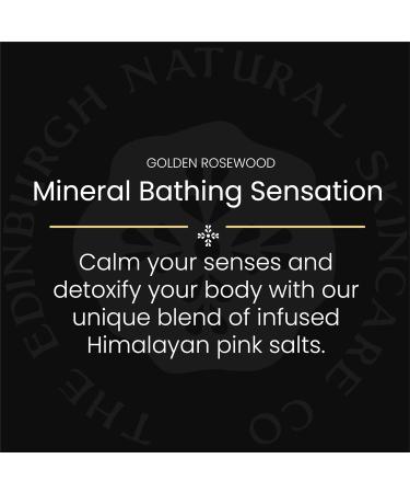 Golden Rosewood Pink Himalayan Bath Salts | Muscle Relaxation, Stress Relief & Sleep Aid | Skin Restoration with Essential Oils | Edinburgh Skincare Co. - x1 Box - Buy Online on GoSupps.com