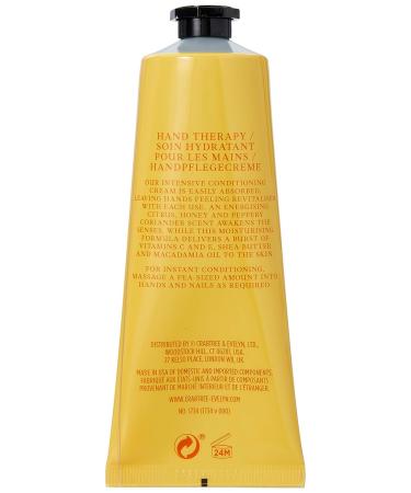 Crabtree & Evelyn Citron & Coriander Energising Hand Therapy 3.45 oz - Pack of 1 - Buy Online on GoSupps.com