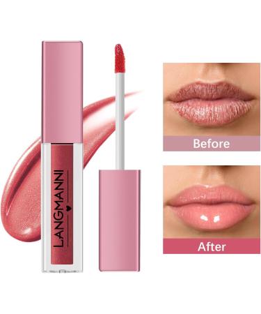 LANGMANNI 12Pcs Lip Gloss Collection - Shiny & Smooth Liquid Lip Stain Set in Rich Varied Colors for Women and Girls (Color-B) - Buy Online on GoSupps.com