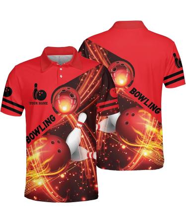 Personalized Name Bowling Polo Shirts for Men and Women | Team Bowling Shirt Men - Buy Online on GoSupps.com