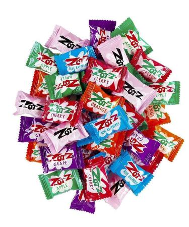 Zotz Fizzy Candy Assorted Flavors 200 Count 1.1 Pound (Pack of 2) - Buy Online on GoSupps.com