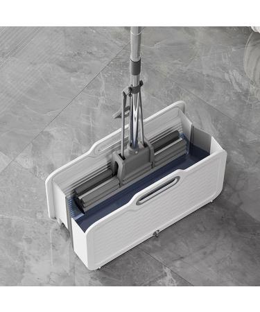 Foldable Bucket with Wheels Portable Bucket Space-saving Floor Cleaning Solution for Home and Office - Buy Online on GoSupps.com