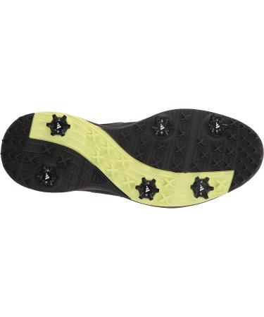 adidas Men's Traxion Lite Max Wide Golf Shoes 11 - Core Black/White/Lime - Buy Online on GoSupps.com