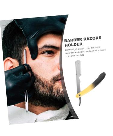 Buy NOLITOY Electroplated Vintage Manual Clip-on Barber Razor - Professional Eyebrow & Mustache Shaver | International Shipping Available - Buy Online on GoSupps.com