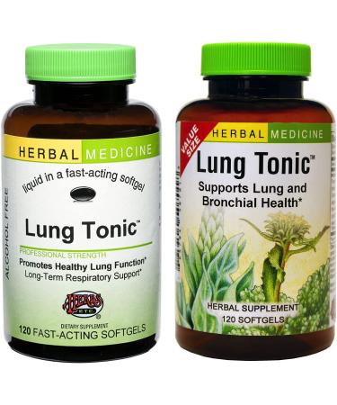 Lung Tonic Softgels - 120 Count | Respiratory Health Support - Buy Online on GoSupps.com
