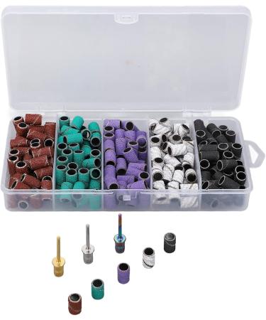 Manicure Accessory Exfoliation Sanding Bands Set Efficient Dead Skin Removal Tool for Nail Drill with Different Coarseness Accessories Durable Sandstone Material for Home Foot - Buy Online on GoSupps.com