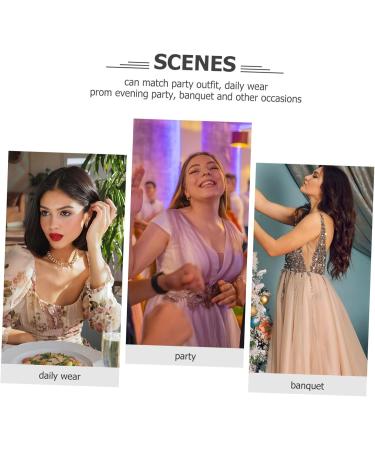 Beaupretty Bow Flower Mesh Lace Hairpin Hair Accessories The Flowers Metal Hair Ring Girl - Buy Online on GoSupps.com