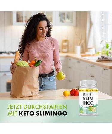 KETO SLIMingo - KETO SLM Capsules for Women & Men | 90 Capsules | International Shipping Available - Buy Online on GoSupps.com