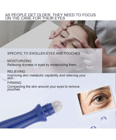 Hyaluronic Acid Eye Gel Cream | Anti-Aging & Hydrating Serum for Dark Circles & Eye Lines | Super Antioxidant Formula | Reduces Eye Bags & Puffy Eyes | Moisturizing Eye Treatment - Buy Online on GoSupps.com