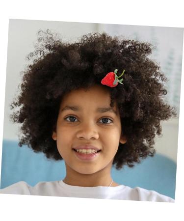 MOBUTOFU Strawberry Barrettes Hair Accessories for Hair Barrettes Hairpin Fruits Hair Clip Women Hair Pin Strawberry Hair Clips Women Strawberry Hairpin Women Hair Clip - Buy Online on GoSupps.com