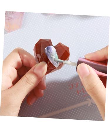 Housoutil 4 Sets Nail Holder Manicure Tools Nail Art Nail Tip Practice Stand Manicure Racks Nail Stand for Press on Nail Tip Display Stand Manicure Practice Rack Magnet False Nails Crystal - Buy Online on GoSupps.com