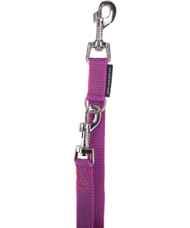 Adjustable Dog Linen Leash for Medium & Large Dogs - Lilac 2.40m | Premium Quality - Buy Online on GoSupps.com