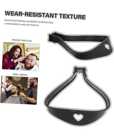 FRCOLOR Portable Hair Shaping Tool Silicone Haircut Instructions Haircut Instructions Headband Hair Cutting Stencil Shaping Template for Haircut Silicone Band for Shaping 56x4cm black - Buy Online on GoSupps.com