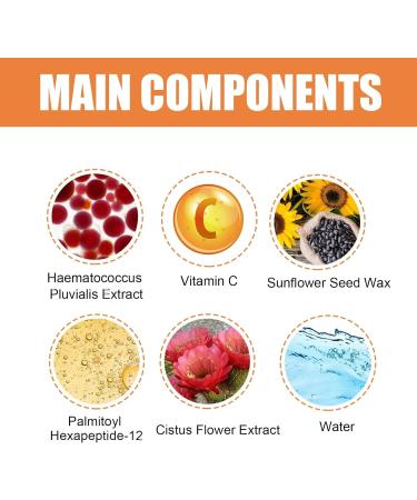 Vitamin C Eye Cream for Dark Circles and Puffiness Refreshing Moisturizing Eye Cream Brightens Skin Tone Reduces Puffiness - Buy Online on GoSupps.com