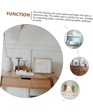 Frcolor 3-Pack Electric Fabric Razor Base for Men - High-Quality Zinc Alloy Grooming Accessories - Buy Online on GoSupps.com