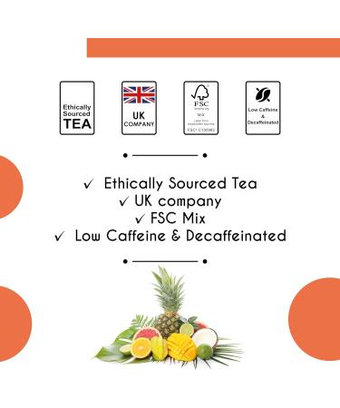 Thames Tea Premium Selection: Malibu Sunset Tropical Fruit Loose Leaf Tea in Tubebox - Buy Online on GoSupps.com