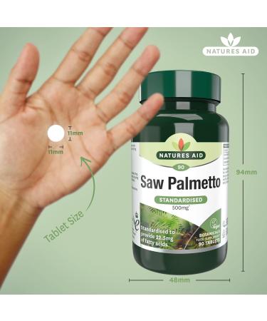 Saw Palmetto 90 x 500mg - Buy Online on GoSupps.com