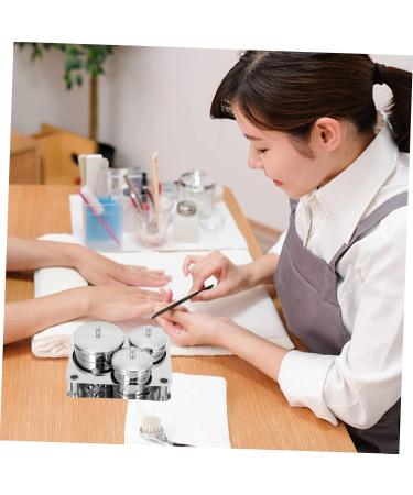 Buy Tovinanna 4 Set Stainless Steel Powder Mixing Cup & Container - Premium Skin Care & Manicure Tools | International Shipping Available - Buy Online on GoSupps.com
