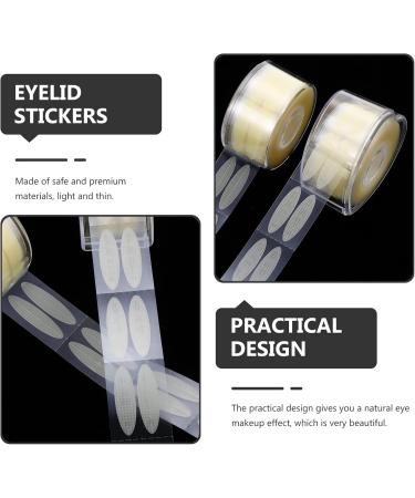 Mikinona Makeup 4 Rolls Double Eyelid Stickers Invisible Double Eyelid Sticker Breathable Eyelid Stickers Woman Reel - Buy Online on GoSupps.com