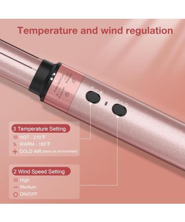 Brightup Air Styler - Professional 110 000 RPM Hair Dryer Brush | High-Speed Ionic Multi Hair Styler for Fast Drying Curling Straightening & Volumizing | International Shipping Available - Buy Online on GoSupps.com