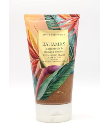 Generic Bahamas Passionfruit & Banana Flower Bath and Body Exfoliating Beach Body Scrub 6.6 oz